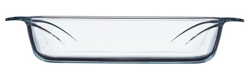 Pekáč hranatý, 35x23x7cm, 3L, sklo číre PYREX KLC