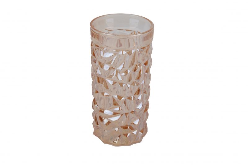 Kinekus Džbán 1,2 l + 6 x pohár 250 ml sklo zlatý