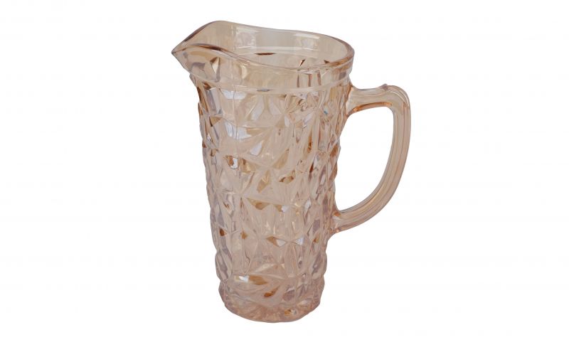 Kinekus Džbán 1,2 l + 6 x pohár 250 ml sklo zlatý