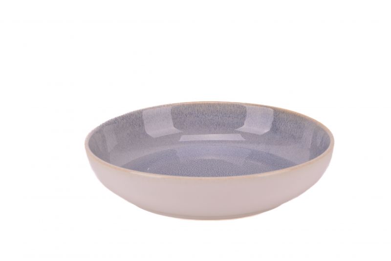 Kinekus Tanier hlboký 23 cm sada 4 ks keramika modrý