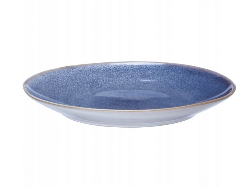Kinekus Tanier dezertný 20 cm sada 4 ks keramika modrý