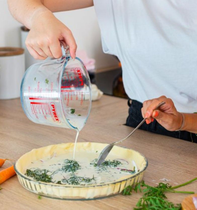 PYREX Odmerka 1L, 16x11cm, sklenená, číra, PYREX
