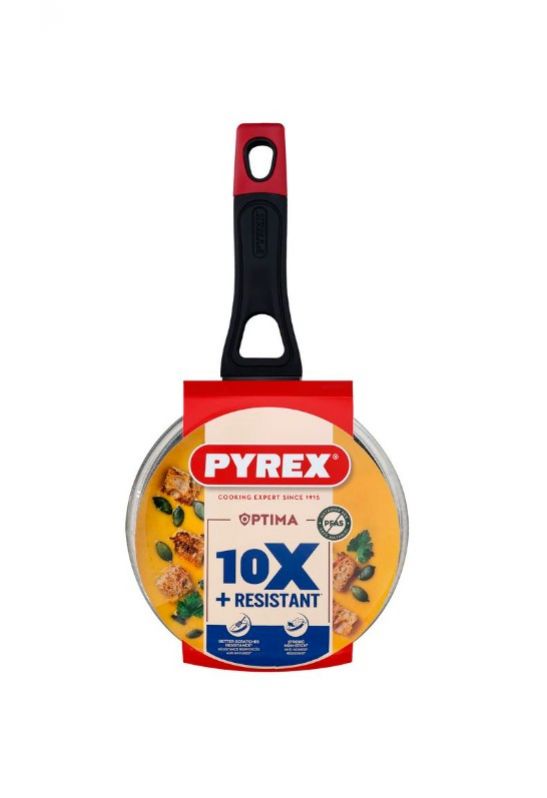 PYREX Kastról 2,3L, 20cm s rúčkou, s pokrievkou, OPTIMA PYREX