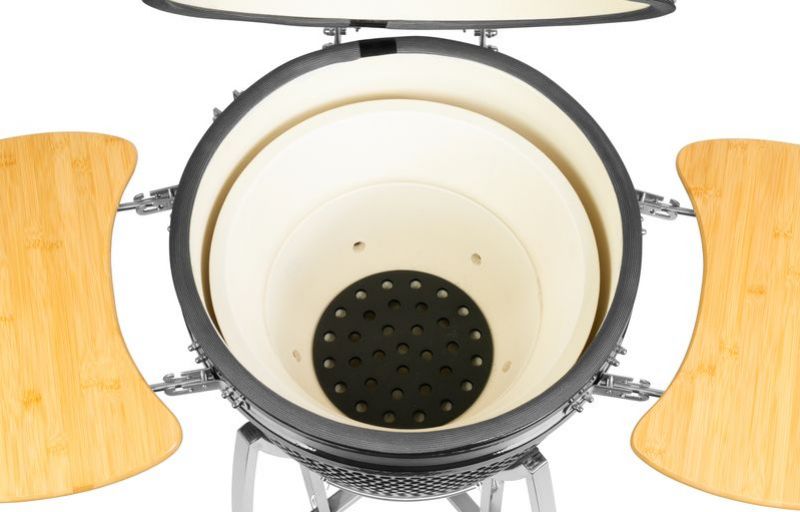 Kinekus Gril Kamado Egg 23" čierny