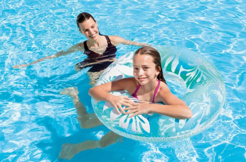 Kinekus Koleso plávacie 91 cm nafukovacie, mix farieb