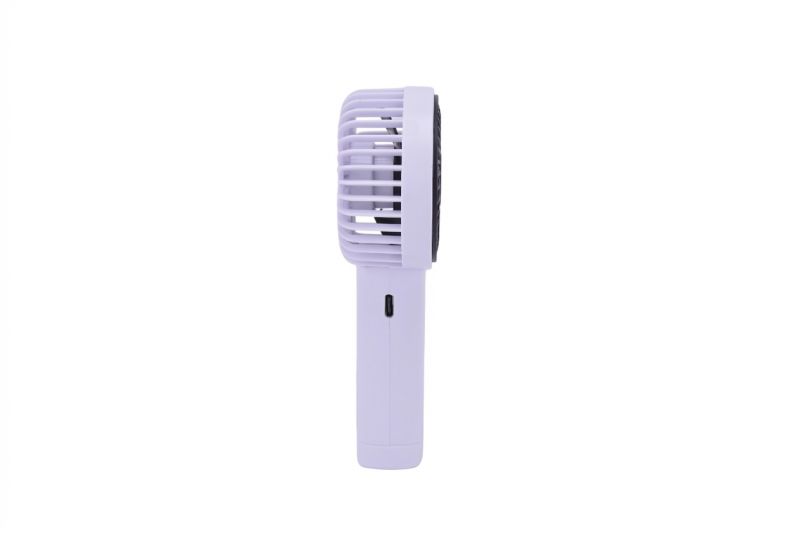 Kinekus Ventilátor ručný nabíjateľný USB, 3 rýchlosti, 14,2cm mix farieb