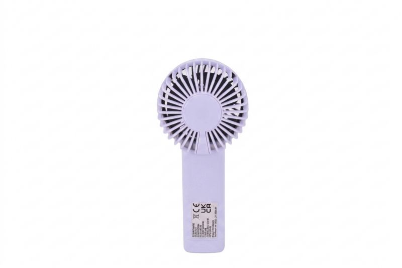 Kinekus Ventilátor ručný nabíjateľný USB, 3 rýchlosti, 14,2cm mix farieb