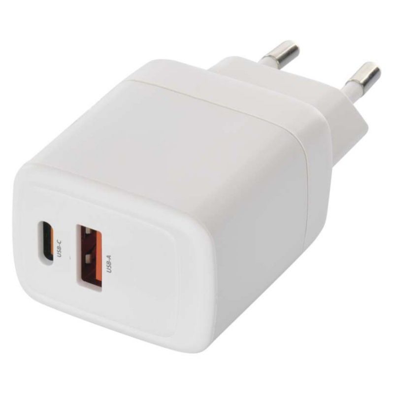 EMOS Adaptér USB univerzálny GaN do siete PD 20 W max