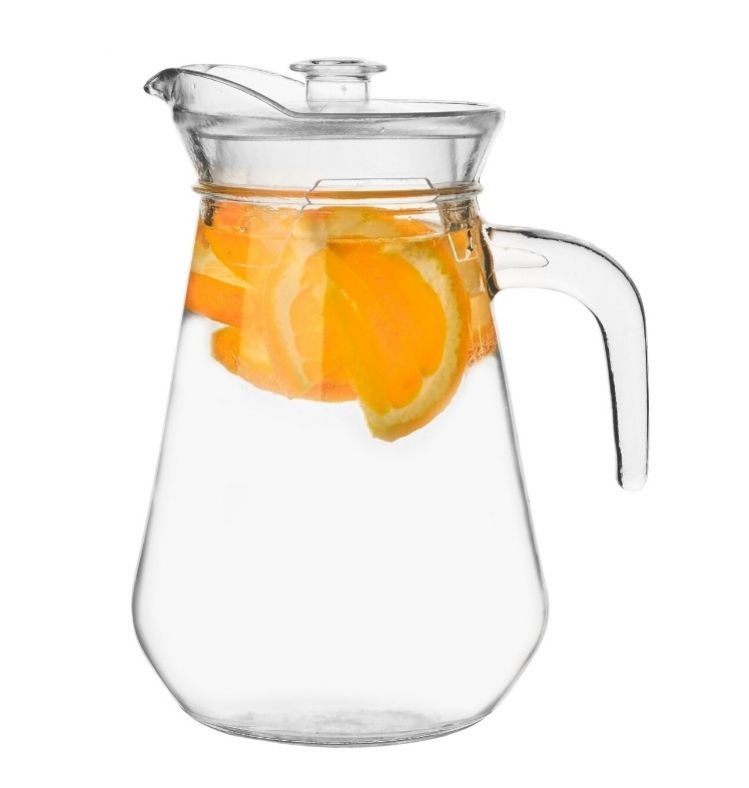 Kinekus Džbán sklenený 1,3L + veko ADAR
