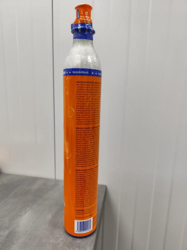 Náplň CO2 425g bezzávitová QUICK-plyn výmena