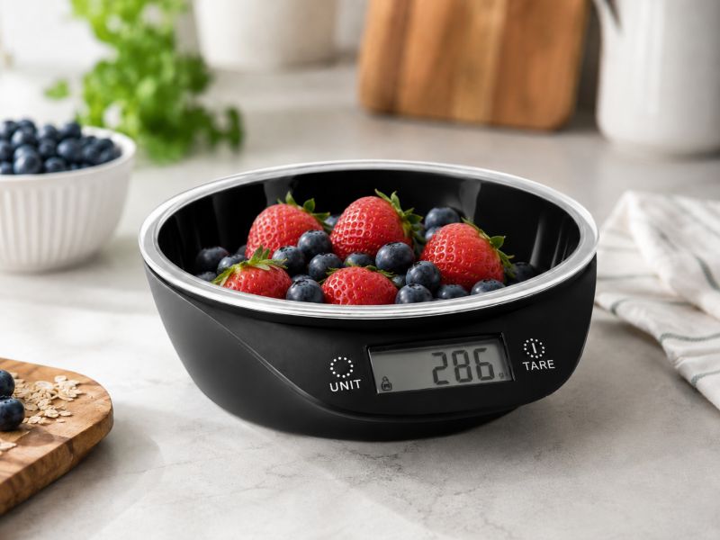 Váha kuchynská digitálna do 5 kg s miskou