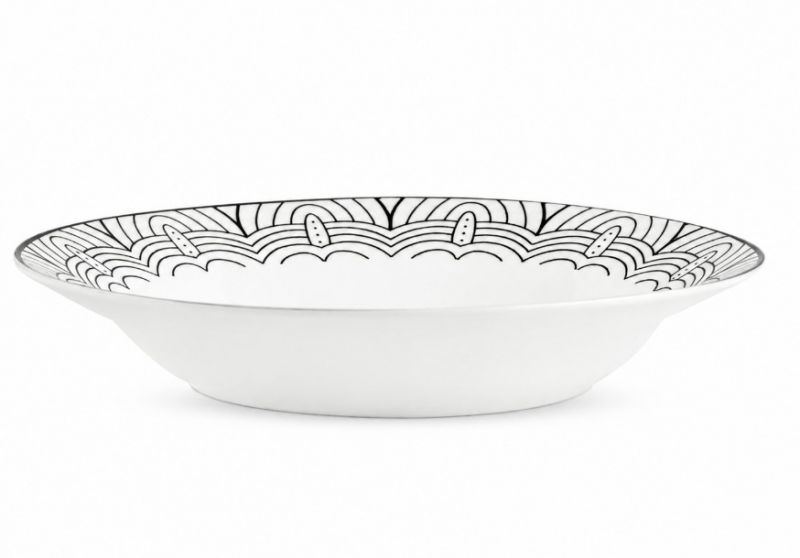 Tanier hlboký porcelánový 23cm Maya NAVA