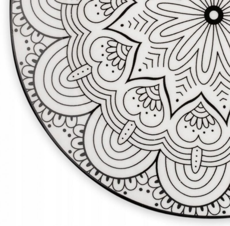 Tanier plytký porcelánový 19cm Maya NAVA, dezertný