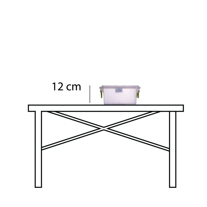 Kinekus Box STRONG 3L, plastový, 17x26x12cm