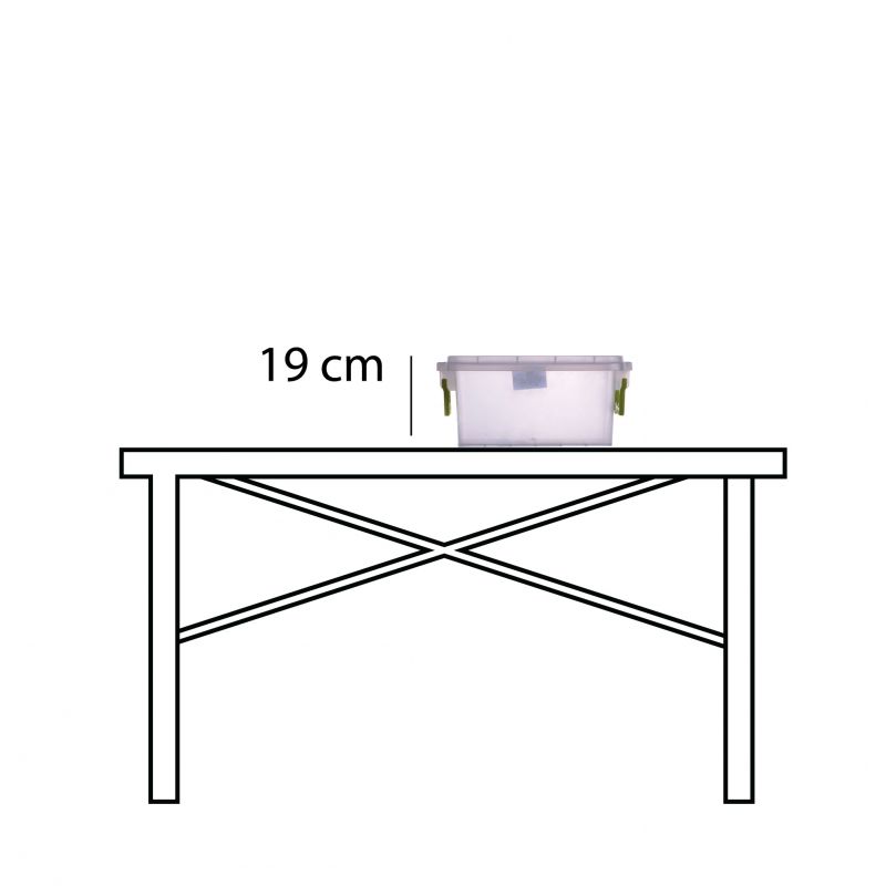 Kinekus Box STRONG 15,5l, plastový, 44x29x19 cm