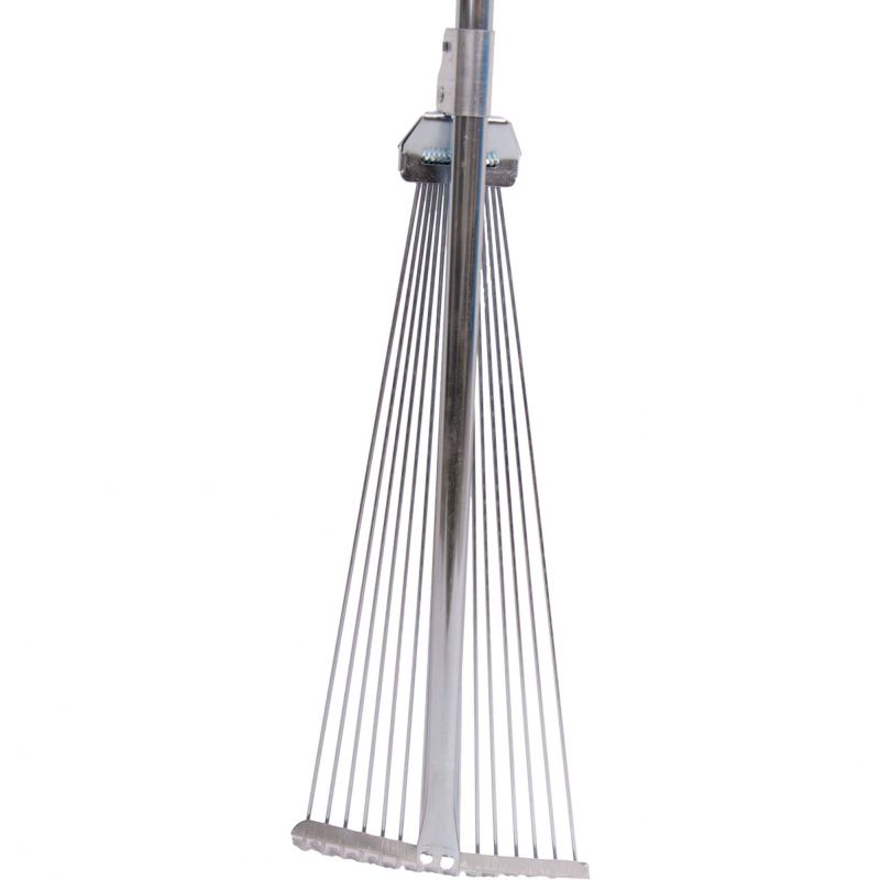 Hrable s násadou, švédske, nastaviteľné, kovové, násada 120cm