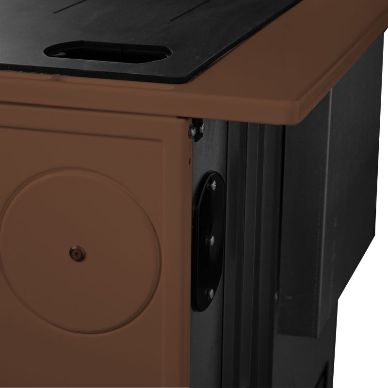 THORMA Sporák ÖKONOM 85/FIKO, DeLuxe, 7kW, hnedý, ľavý