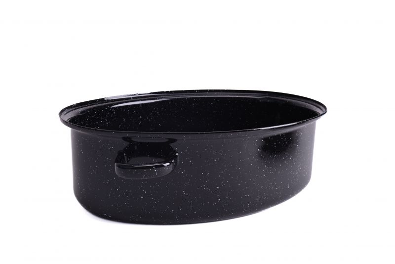 Kinekus Pekáč vysoký, smaltovaný, dvojdielny, dĺžka 38cm, objem 5,6L