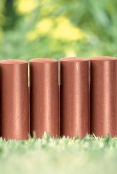 Kinekus Ohrada trávnika, plastová, 2,4m, IPALPLUS, hnedá