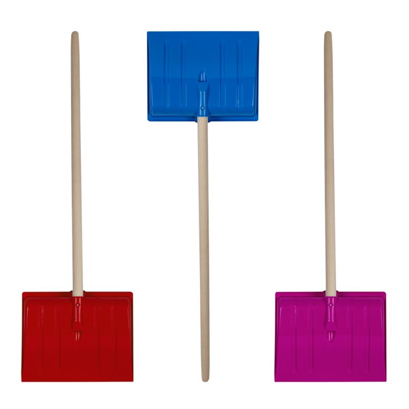 Odhŕňač s násadou, detský, plastový, BOBO, šírka 25cm