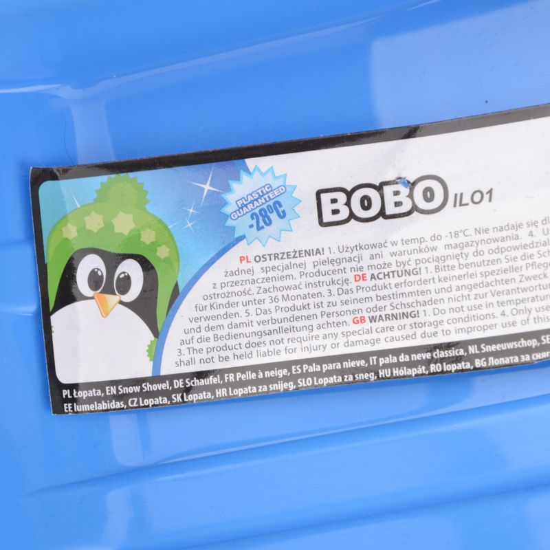 Kinekus Odhŕňač s násadou, detský, plastový, BOBO, šírka 25cm