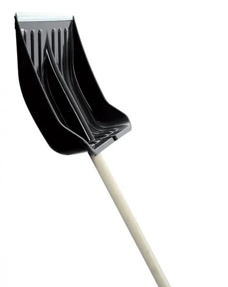 Kinekus Odhŕňač na sneh, plastový, s drevenou násadou, šírka 55cm, ALPINUS ECO