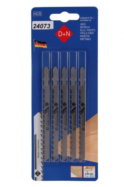 Kinekus Plátky do priamočiarej píly HCS 85/1,45mm, 5ks