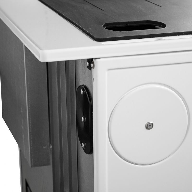 THORMA Sporák EKONOM 85/FIKO DELUXE, 7kW, biely, ľavý