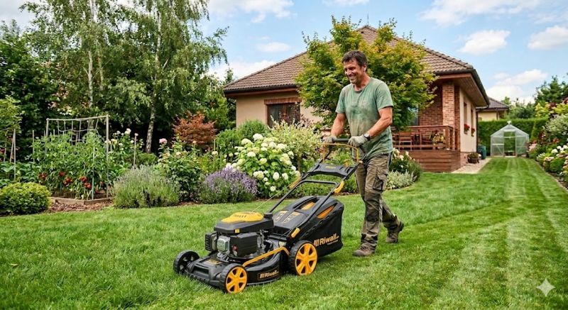 Kosačka benzínová s pojazdom RPM 5135