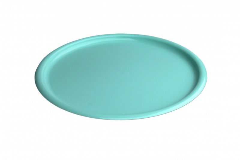 Kinekus Podnos okrúhly, plastový, priemer 34cm, mix pastelových farieb