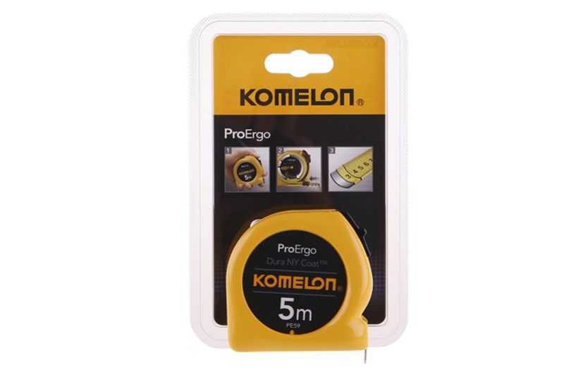 Kinekus Meter 5m, KMC 5074N-5mx19, KOMELON, žltý