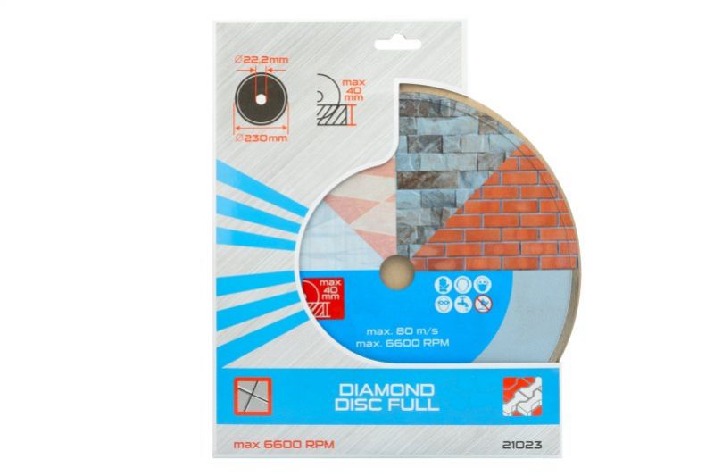 Kinekus Kotúč diamantový plný 230mm