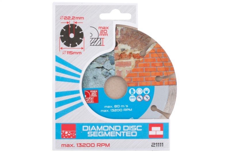 Kinekus Kotúč diamantový 115x22,2x2mm, SEGMENT