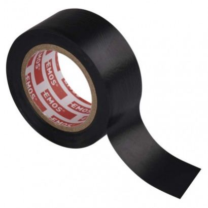EMOS Páska izolačná PVC 15mm/10m, ČIERNA