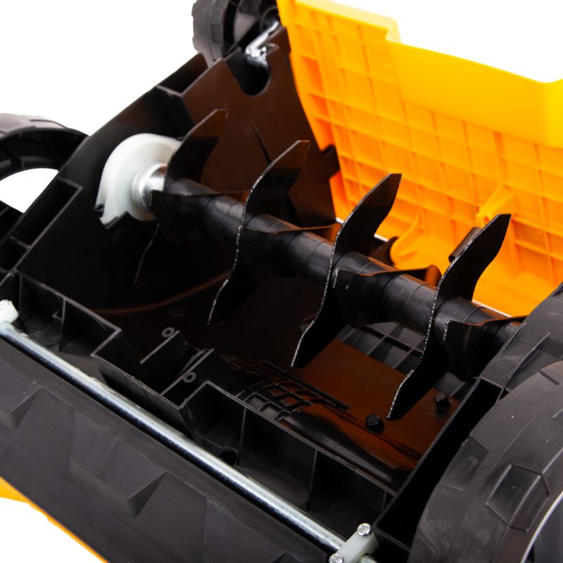 Kinekus Elektrický prevzdušňovač na trávnik, vertikutátor 1500 W, 32cm, kôš 30L, RIWALL