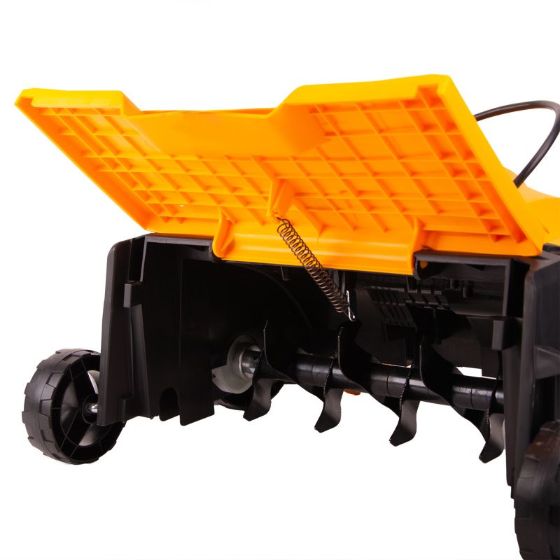 Kinekus Elektrický prevzdušňovač na trávnik, vertikutátor 1500 W, 32cm, kôš 30L, RIWALL