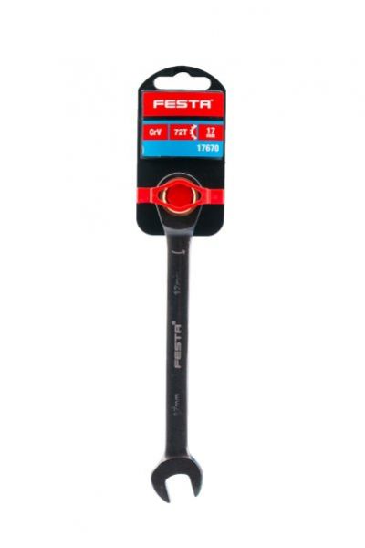 Kinekus Kľúč račňový, FESTA, CrV, 17mm, 72T