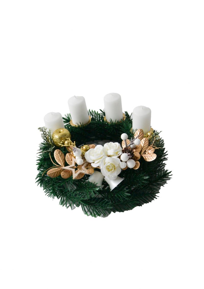 Kinekus Adventný veniec, mix dekorov
