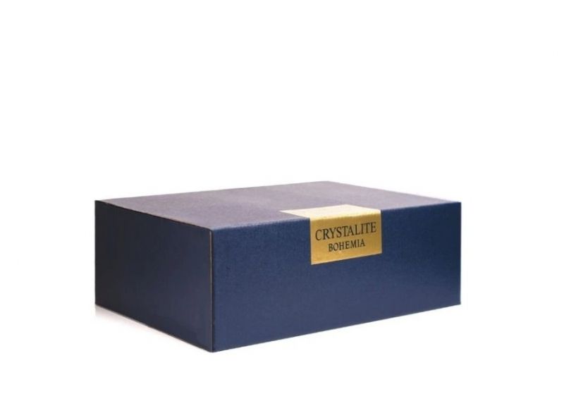 Kinekus Pohár 340ml na whisky QUADRO BOHEMIA, sada 6ks
