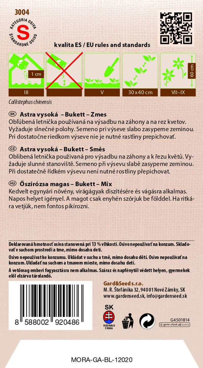 Kinekus ASTRA vysoká bukett zmes