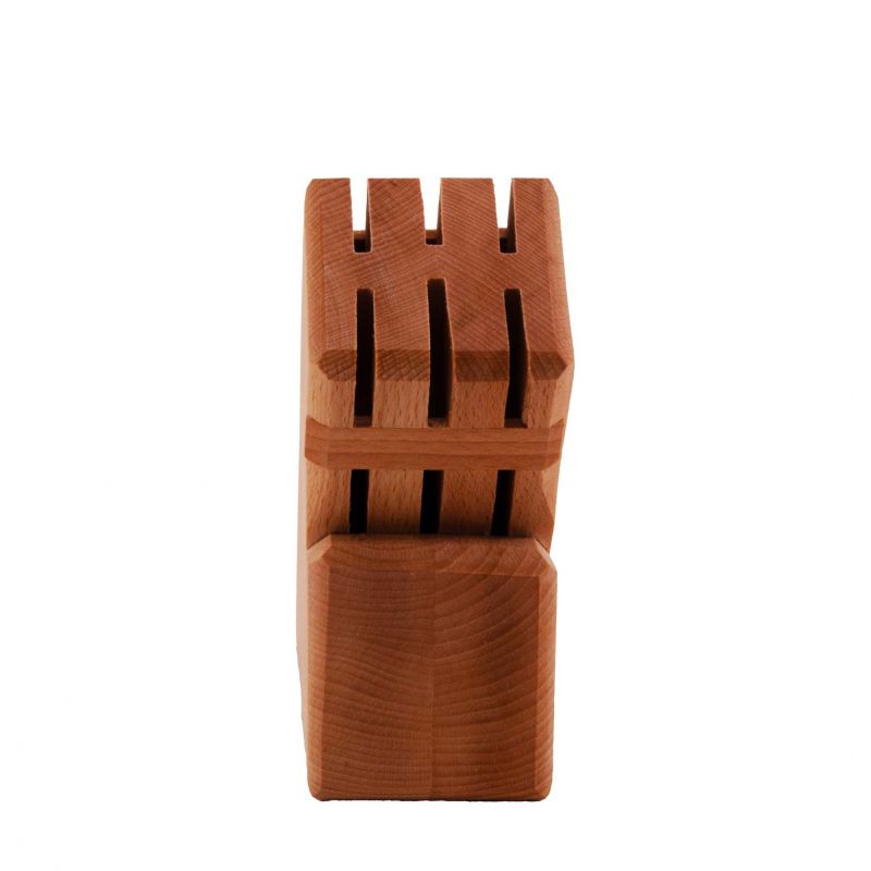 Stojan na nože drevo 18cm 6-nožový KLC