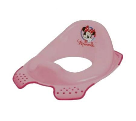Kinekus Sedátko detské na WC, plastové, protišmykové MINNIE MOUSE severská ružová