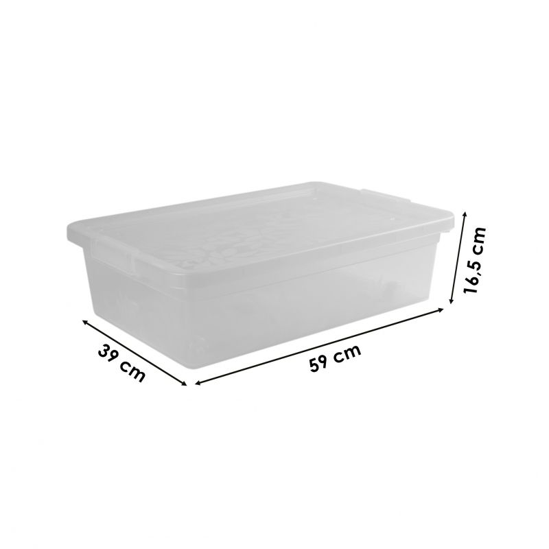 Kinekus Box 26L s kolieskami BEDROLLER, plastový