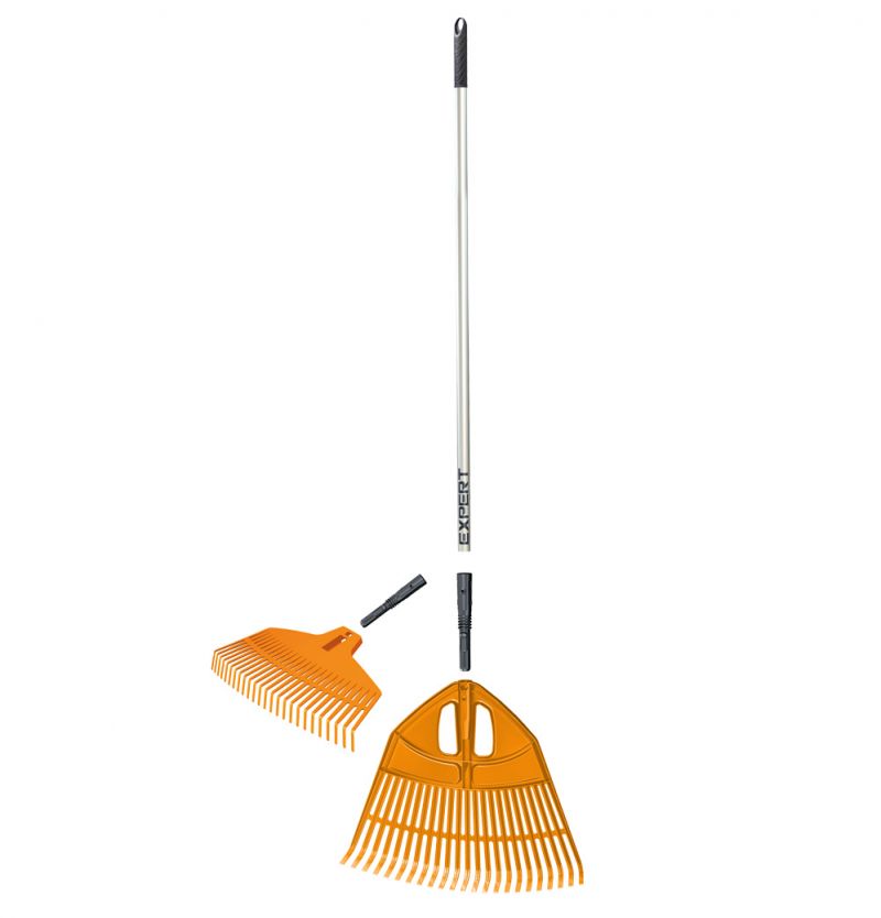 Hrable švédske plastové šírka 49,6cm, násada hliníková 
