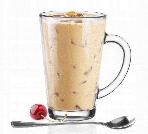 Hrnček na latte, čaj, sklenený, 300ml, CAFFE LATTE, GLASMARK foto3