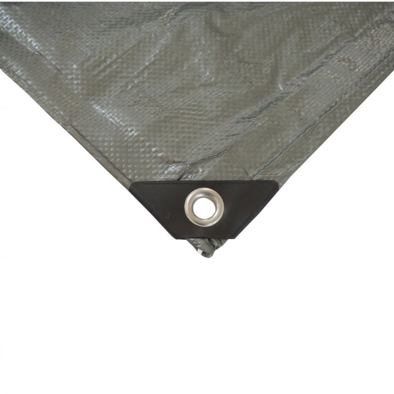 Kinekus Plachta 4x6m 100g/m STRIEBORNÁ 30316