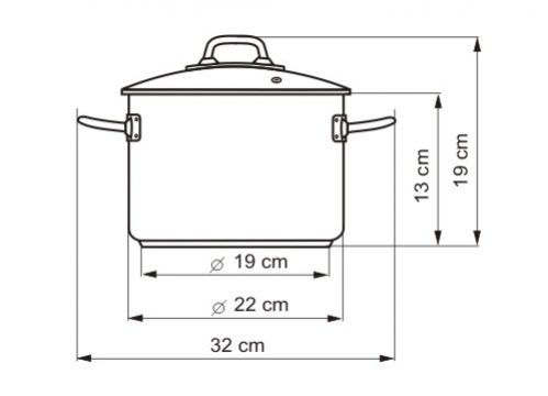 Hrniec nerez s pokrievkou 4,5l, 22cm, PROFESSIONAL Kolimax foto2