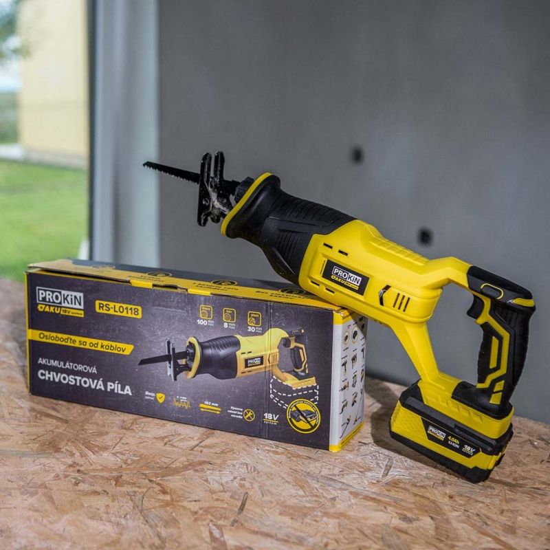 PROKIN Píla chvostová, RS-L0118, AKU, 18V, SYSTEM PROKIN