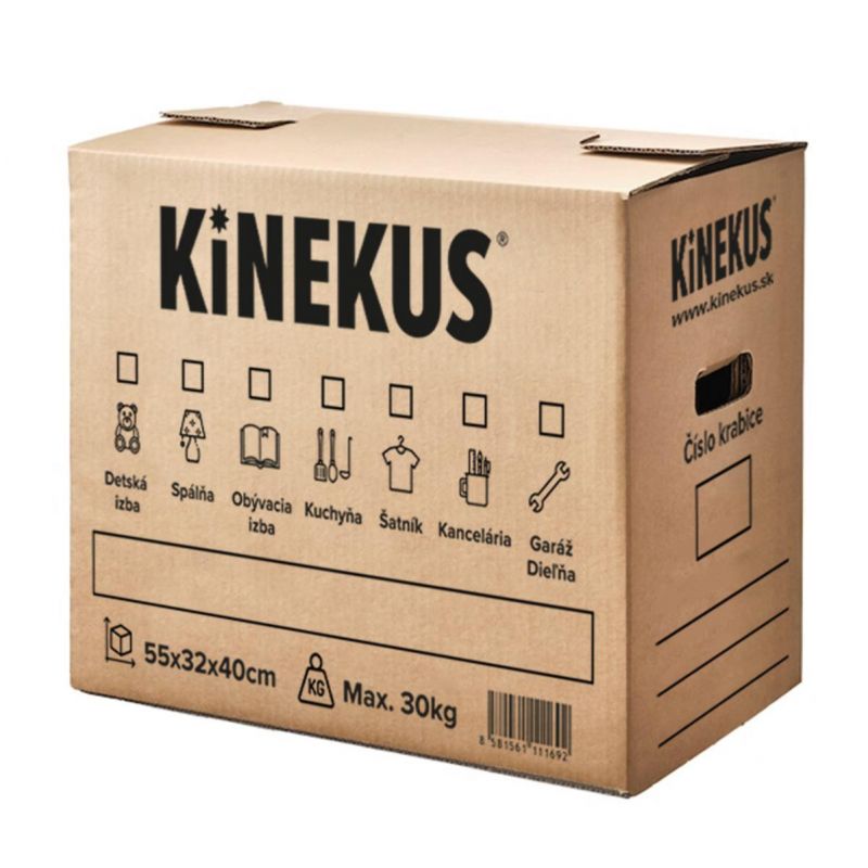 Kinekus Kartónová krabica, 55x32x40cm
