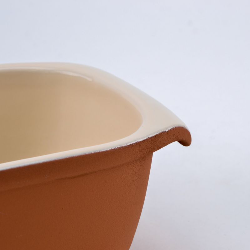 Kinekus Forma keramická CHLIEB obdĺžnik 33x16cm s vekom 114092